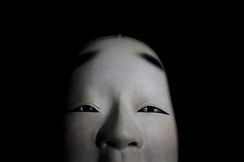 木彫おかめ面　神楽面　能面 能面 おかめ 木彫り Amazon.co.jp: 木製彫刻おかめお多福能面面